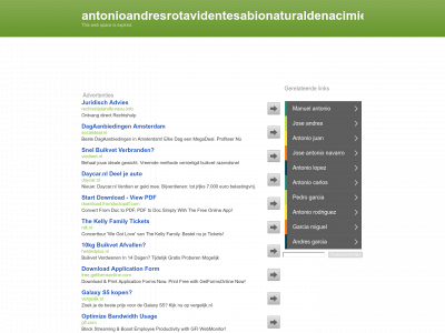 antonioandresrotavidentesabionaturaldenacimiento.es snapshot