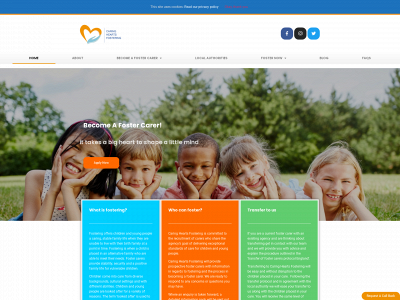 caringheartsfostering.co.uk snapshot