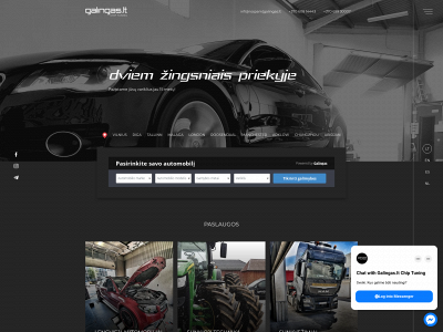 galingas.lt snapshot