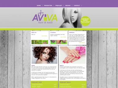 avivahairandnails.nl snapshot