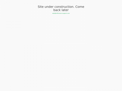 millionaire-support.com snapshot