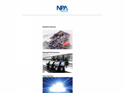 npacomputers.com snapshot