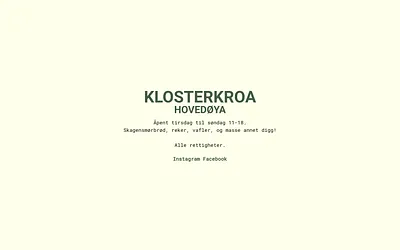 klosterkroa.no snapshot