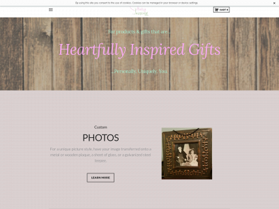 www.heartfullyinspiredgifts.com snapshot