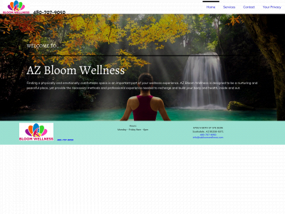 azbloomwellness.com snapshot