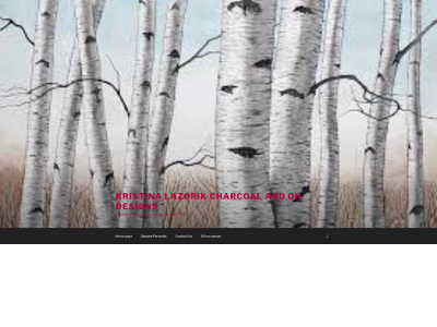 kristinalazorikcharcoalandoildesigns.com snapshot