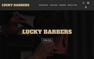 luckybarbershop.se snapshot