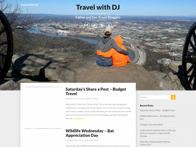 travelwithdj.net snapshot