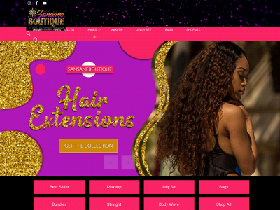 sansaneboutique.com snapshot