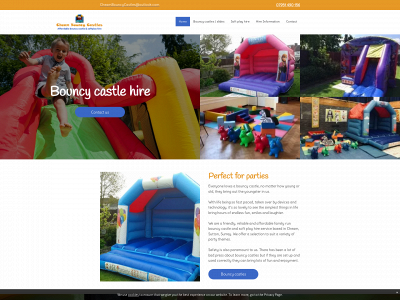 cheambouncycastles.co.uk snapshot