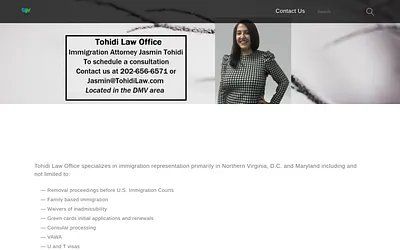 tohidilaw.com snapshot