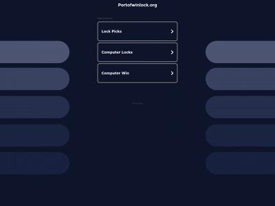 portofwinlock.org snapshot