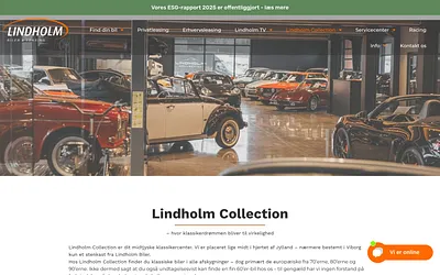 lindholmcollection.dk snapshot