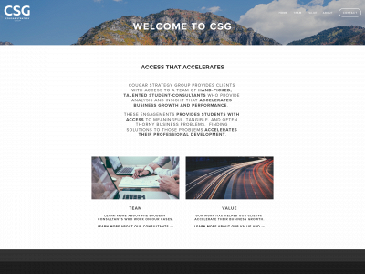 cougarstrategygroup.com snapshot