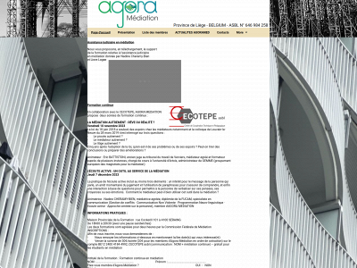 agoramediation.be snapshot