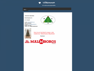 mhbiljardklubb.se snapshot