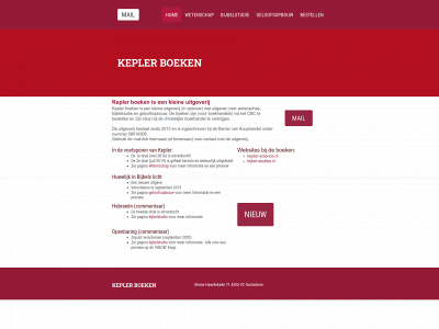 kepler-boeken.nl snapshot