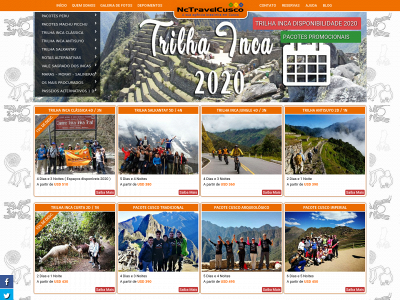 nctravelcusco.com snapshot