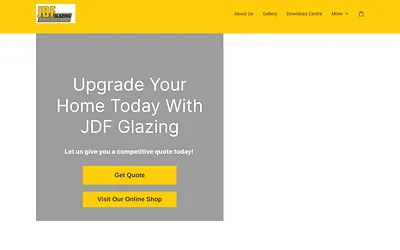 jdfglazing.co.uk snapshot