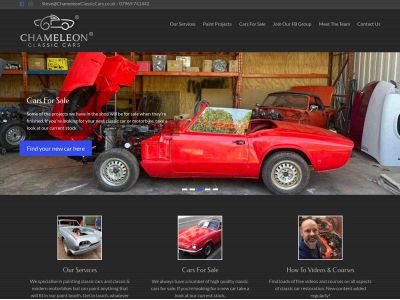 chameleonclassiccars.co.uk snapshot