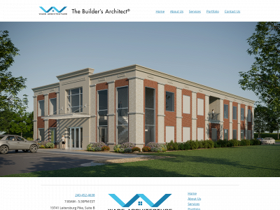 wade-architecture.com snapshot