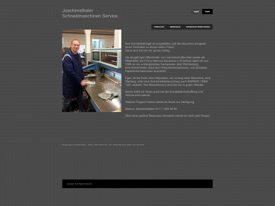 joachimsthaler-schneidmaschinen-service.de snapshot