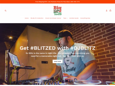 biglifetees.com snapshot