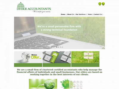dhikr-accountants.co.uk snapshot