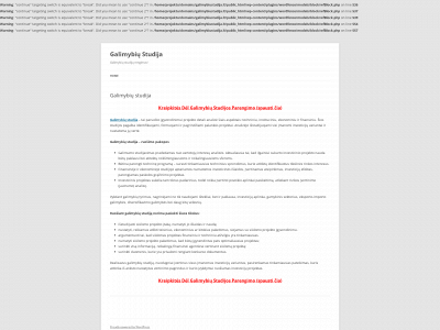 galimybiustudija.lt snapshot