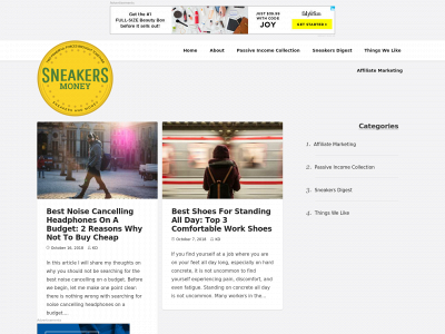 sneakersmoney.com snapshot