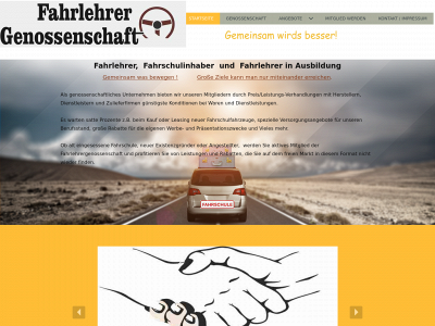 fahrlehrer-genossenschaft.de snapshot