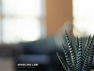 sparlinglaw.com snapshot