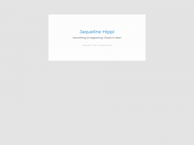 jaquelinehippi.com snapshot