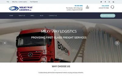 milkywaylogisticsltd.co.uk snapshot