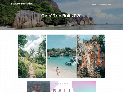 bookmybaecation.com snapshot