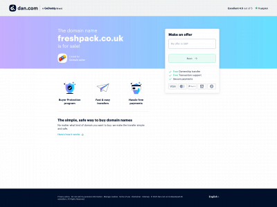 freshpack.co.uk snapshot