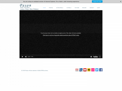 pasonactress.com snapshot