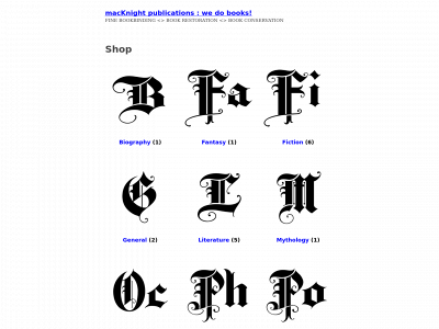 macknightpublications.net snapshot