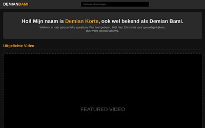 demianbami.nl snapshot