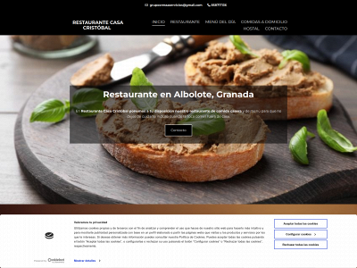 www.restaurantecasacristobal.com snapshot