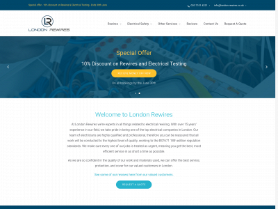 london-rewires.co.uk snapshot