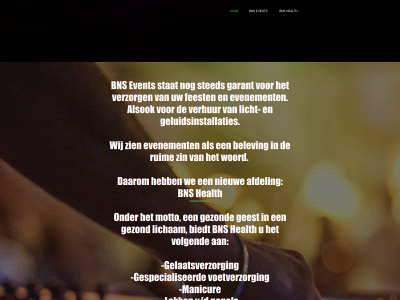 bnsevents.be snapshot