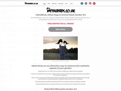 metalbirds.co.uk snapshot