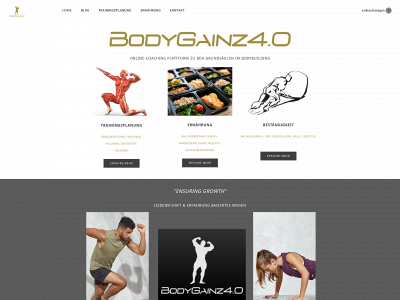 www.bodygainz.de snapshot