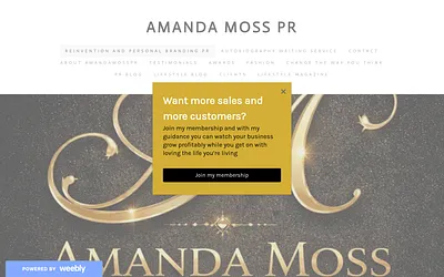 www.amandamosspr.uk snapshot