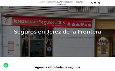 www.jerezanadeseguros.es snapshot