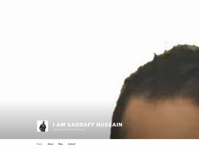 saddaffhussain.com snapshot