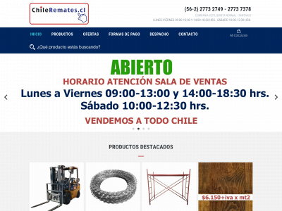 chileremates.cl snapshot