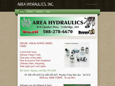 areahydraulicsinc.com snapshot