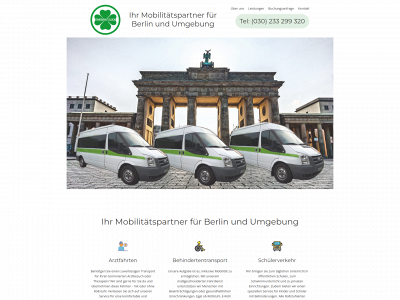 fahrdienst-glück.de snapshot